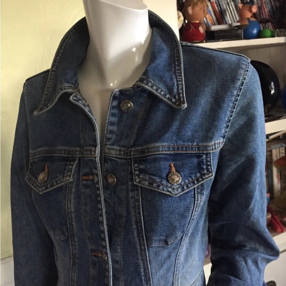 XOXO Jeans up cycled shirt dress - Picture 7 of 12
